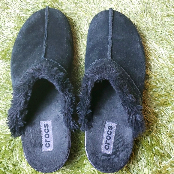 fleece lined mules